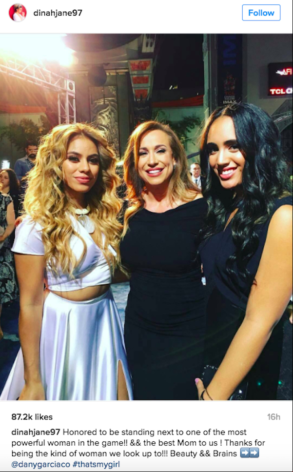 dinah jane at moana premiere oceanup teen gossip